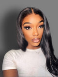 EasyWig Straight 5x5 HD Lace Closure Wig Pre Plucked Human Hair Wig